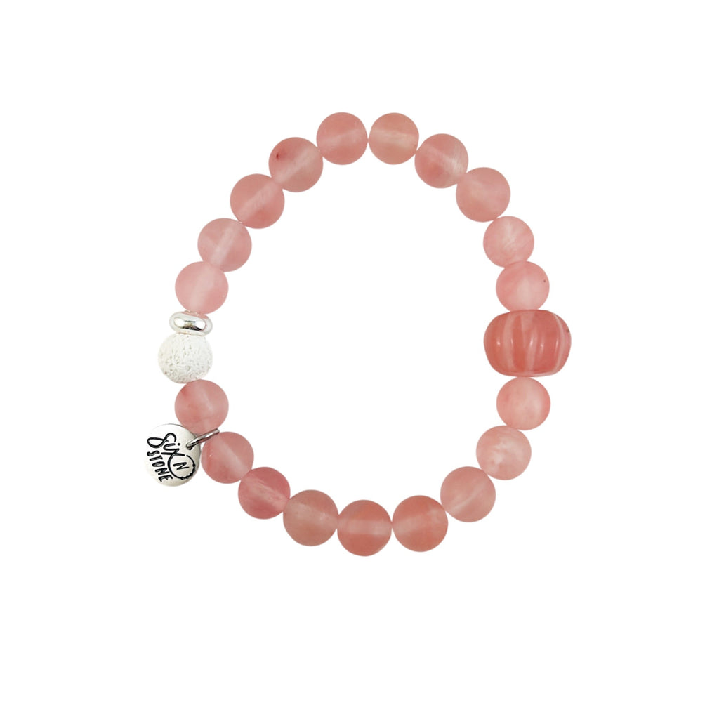 Pumpkin Crystal Bracelet – Fall Gift