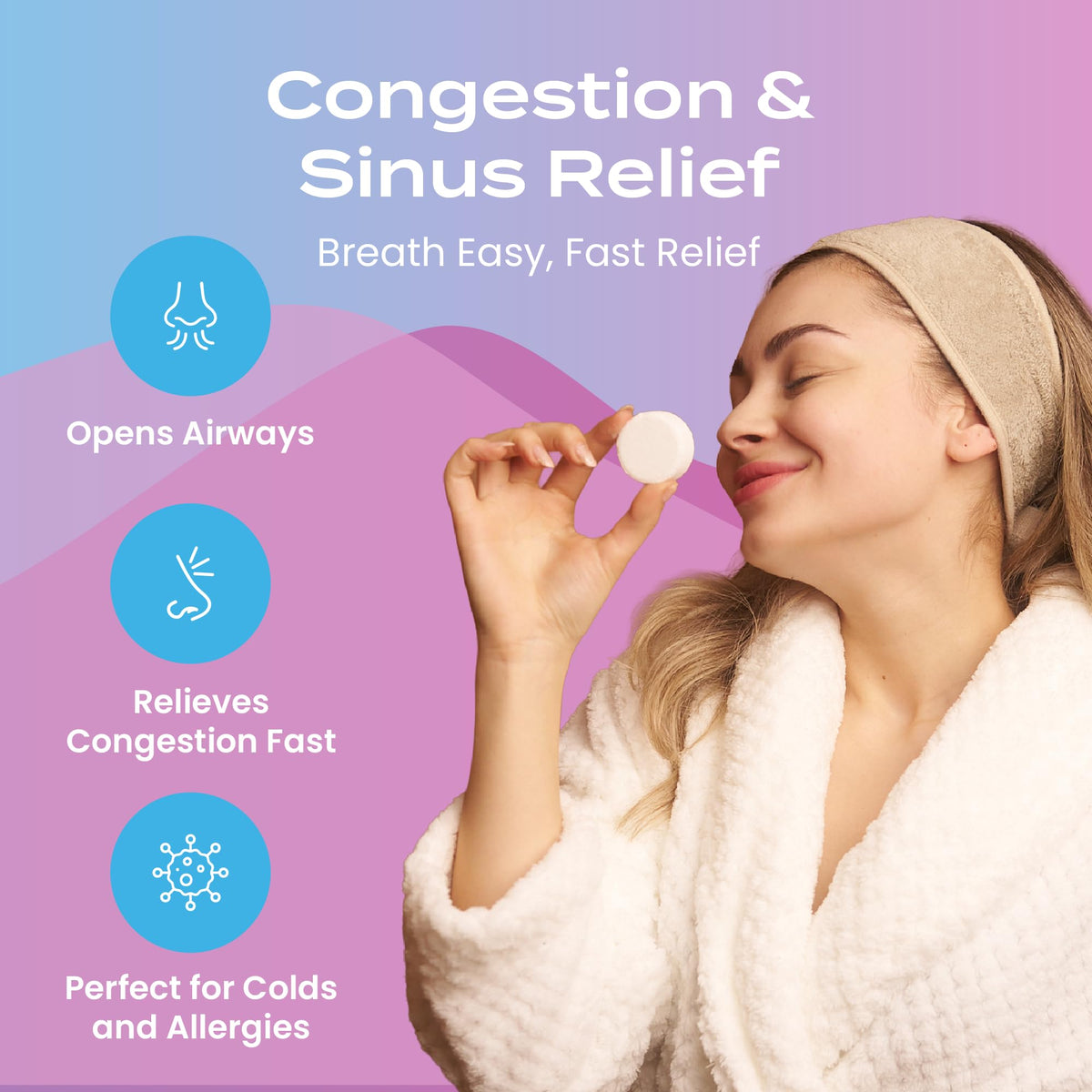 Aromatherapy Shower Steamers – 6 Pack