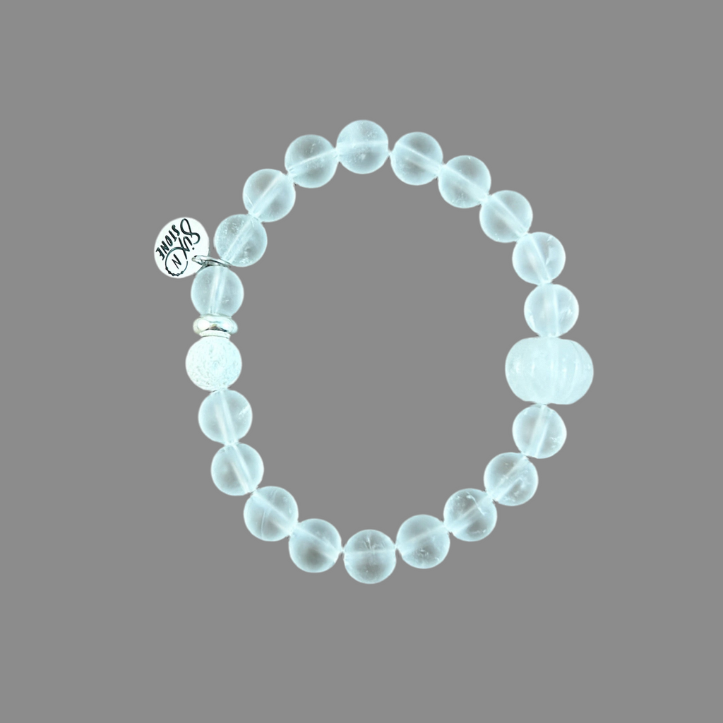 Pumpkin Crystal Bracelet – Fall Gift