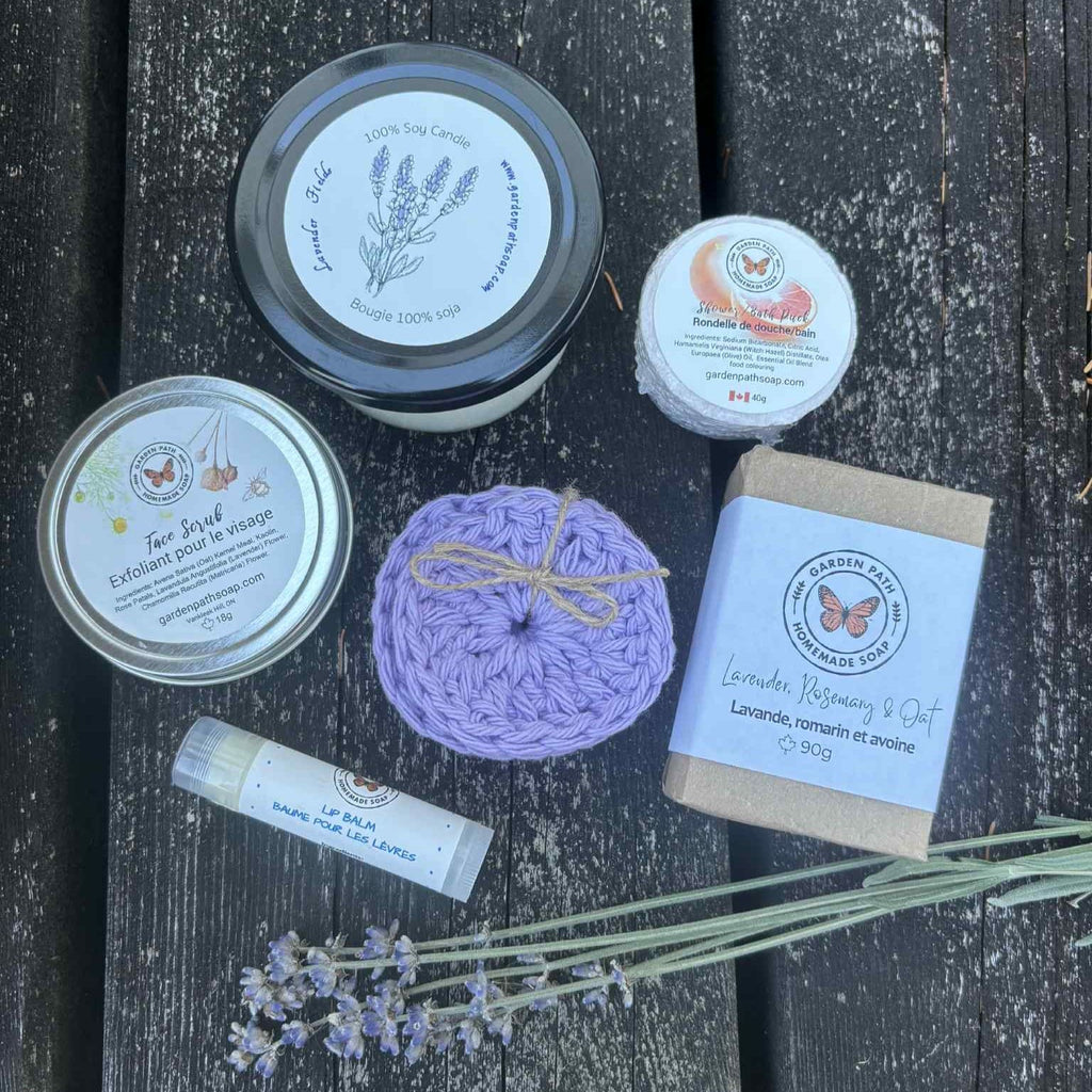 Coffret cadeau spa – Ensemble de soins personnels de 6 pièces