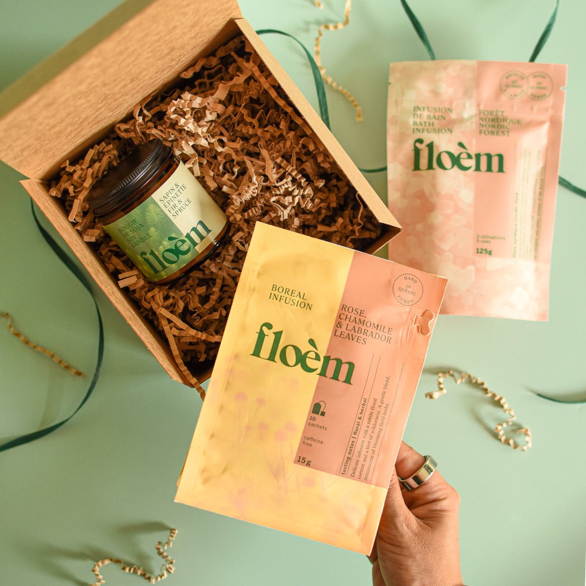 Nordic Spa Gift Set – Tea, Bath & Self-Care