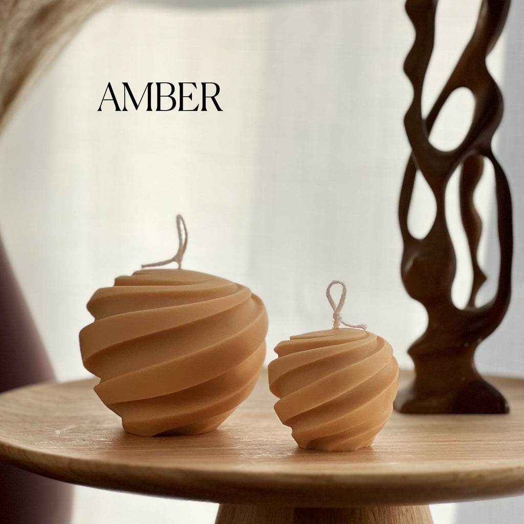Ensemble de bougies en cire de soja Swirl Ball