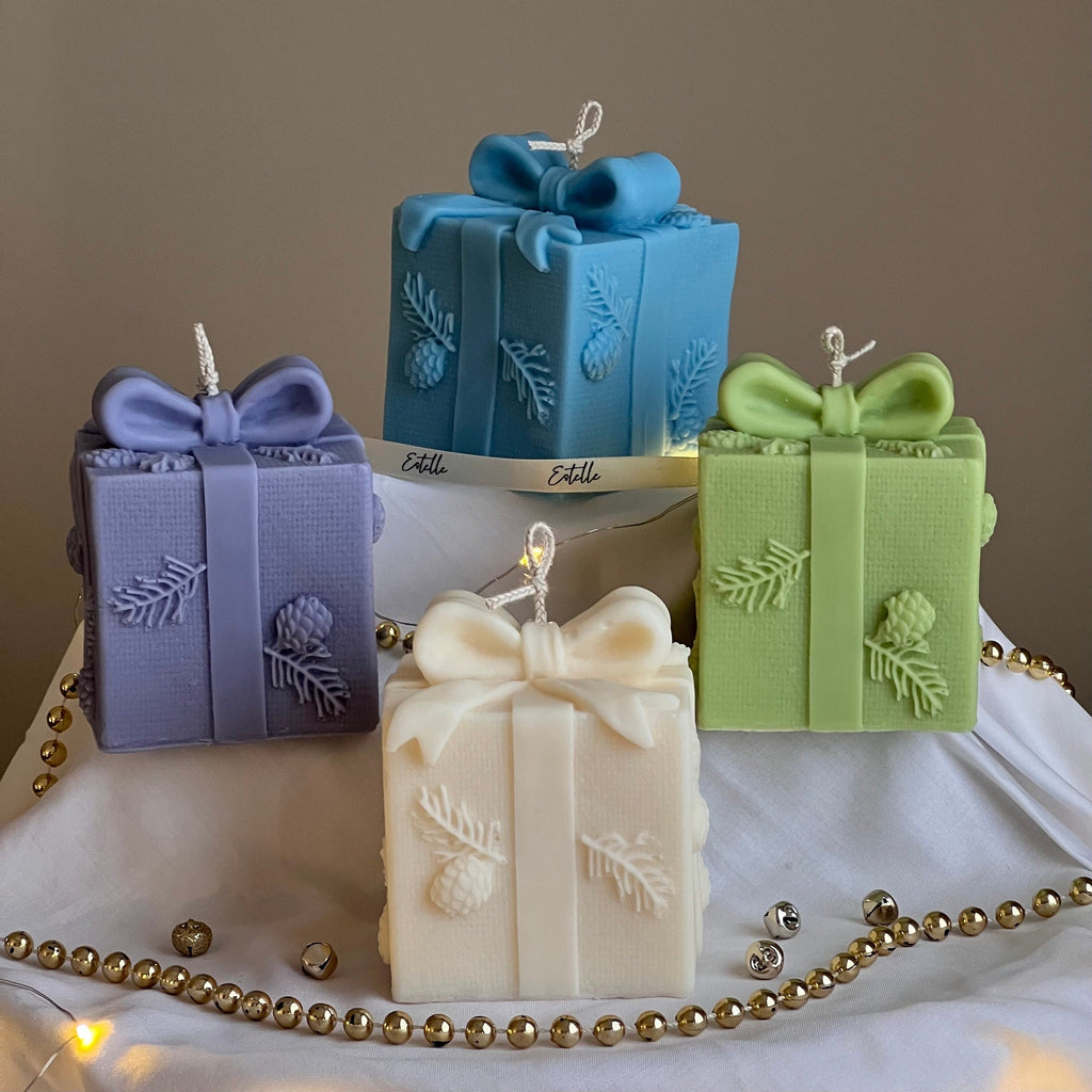 Christmas Gift Box Soy Wax Candle