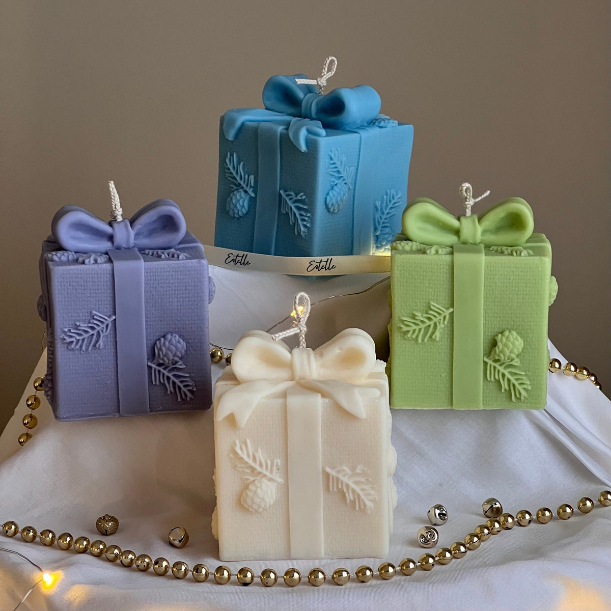 Christmas Gift Box Soy Wax Candle