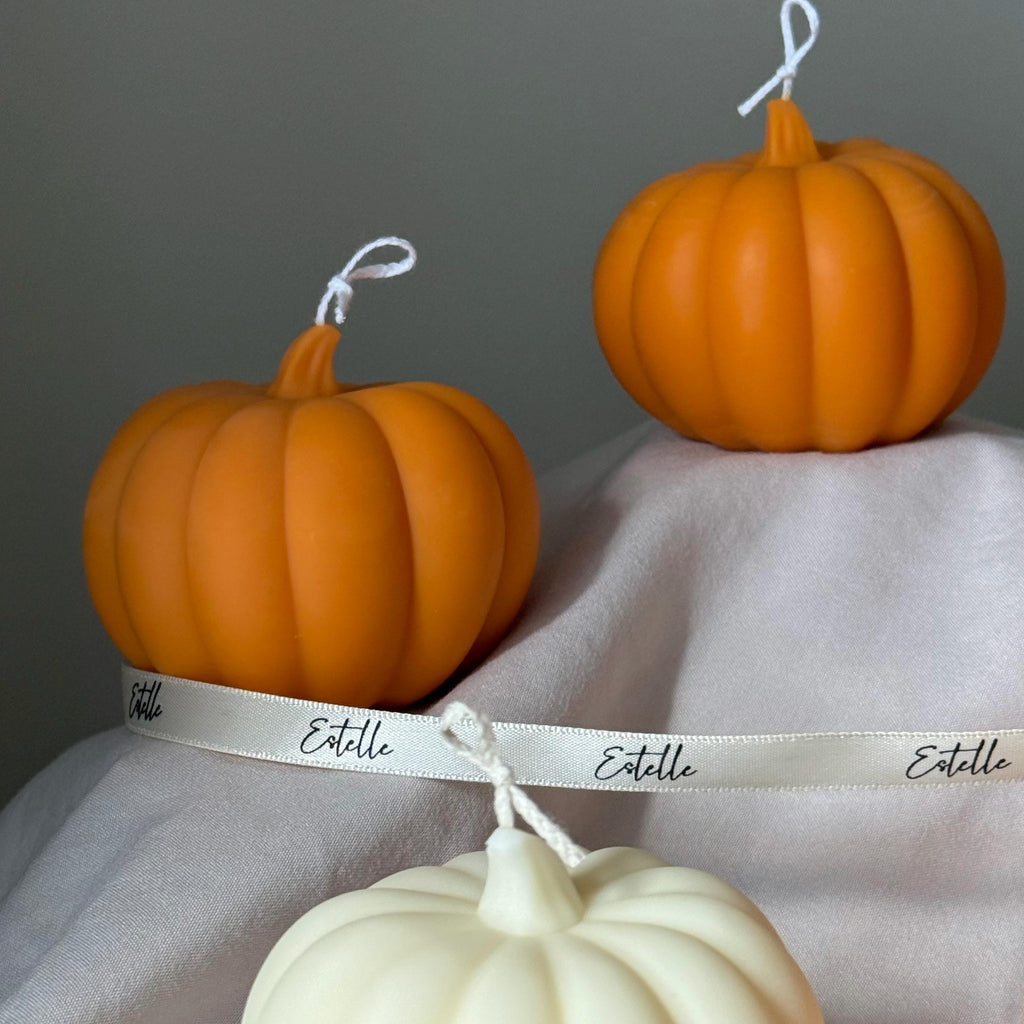 Pumpkin Soy Wax Candle – Autumn & Halloween Gift