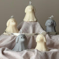 Dog Ghost Soy Wax Candle – Halloween Gift