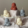 Ghost & Pumpkin Soy Wax Candle – Halloween Gift