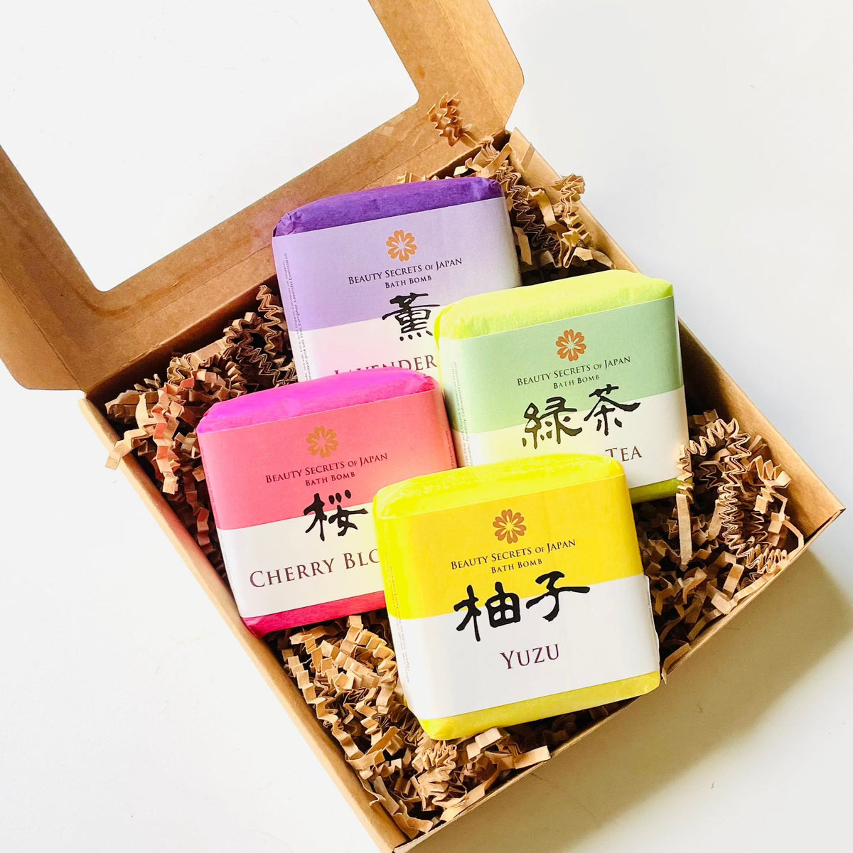 Coffret de bombes de bain japonaises